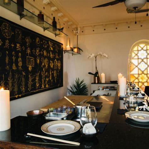 sushi suite at versace mansion|Sushi Suite at the former Versace Mansion .